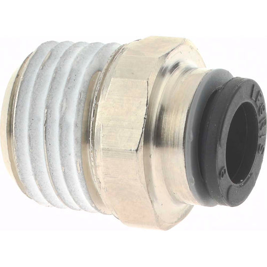 Legris 3175 06 13 Push-to-Connect Tube x Male BSPT Fitting Connector, BSPT, 6.00 mm OD