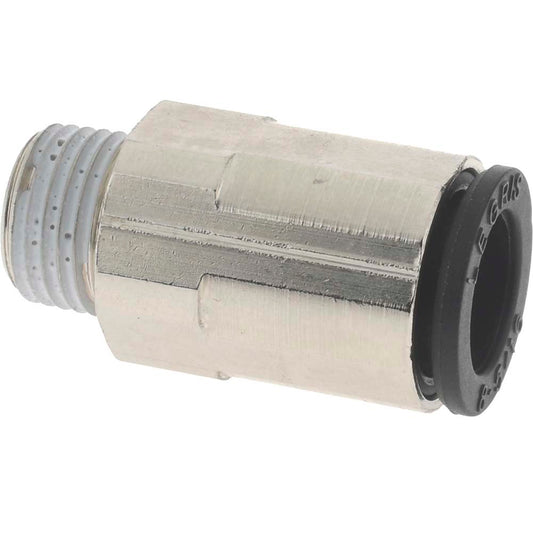 Legris 3175 08 10 Push-to-Connect Tube x Male BSPT Fitting Connector, BSPT, 5/16" OD