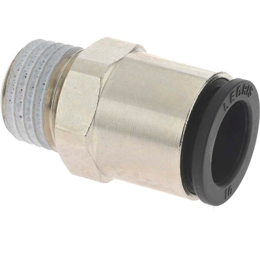 Legris 3175 10 13 Push-to-Connect Tube x Male BSPT Fitting Connector, BSPT, 10.00 mm OD