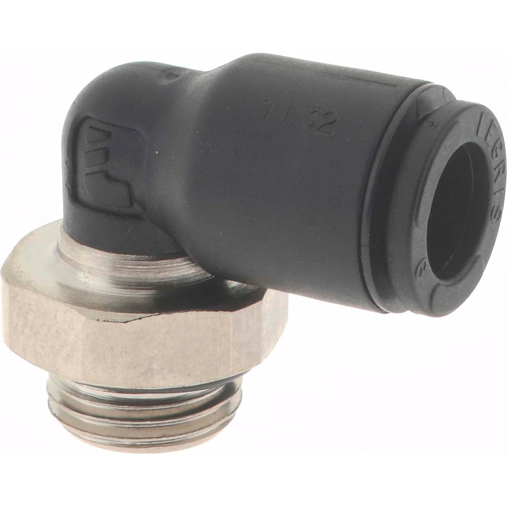 Legris 3199 06 10 Push-To-Connect Tube Fitting Male Elbow, 1/8" Thread