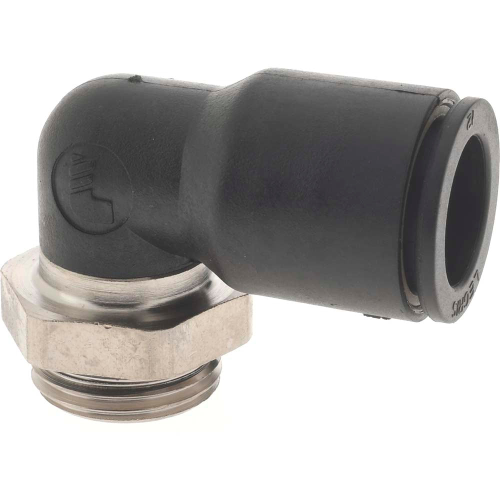 Legris 3199 12 17 Push-To-Connect Tube Fitting Male Elbow, 3/8" Thread