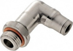 Legris 3899 04 19 Push-To-Connect Tube to Metric Thread Tube Fitting Extended Male Elbow, M5 x 0.8 Thread