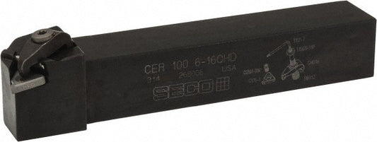 Seco 02462821 Indexable Threading Toolholder External, Right Hand, 1 x 1" Shank