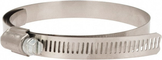 Ideal Tridon M613064706 Worm Gear Clamp SAE 64, 3-9/16 to 4-1/2" Dia, Stainless Steel Band