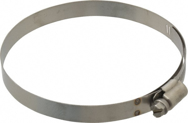 Ideal Tridon M615064706 Worm Gear Clamp SAE 64, 3-9/16 to 4-1/2" Dia, Stainless Steel Band