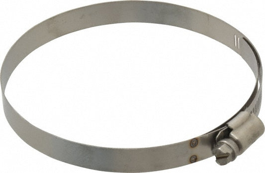 Ideal Tridon M615064706 Worm Gear Clamp SAE 64, 3-9/16 to 4-1/2" Dia, Stainless Steel Band