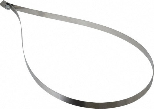 Ideal Tridon 670040176052 Worm Gear Clamp SAE 176, 9-1/2 to 11-1/2" Dia, Stainless Steel Band