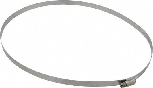 Ideal Tridon M620176106 Worm Gear Clamp SAE 176, 9-1/2 to 11-1/2" Dia, Stainless Steel Band