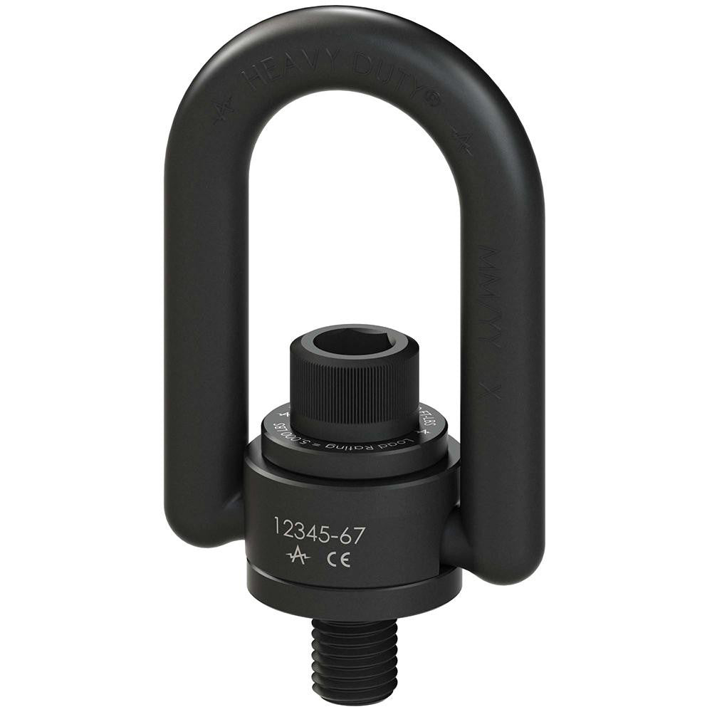 American Drill Bush 34616 Center Pull Hoist Ring Screw-On, 1900 kg Capacity