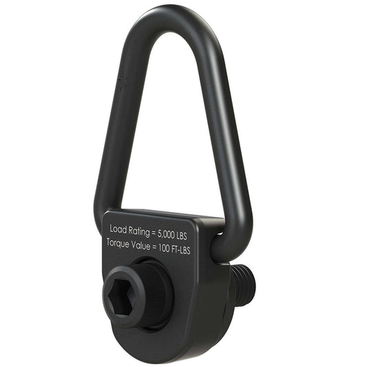 American Drill Bush 36315 Side Pull Hoist Ring Screw-On, 2500 lb Capacity, 360°