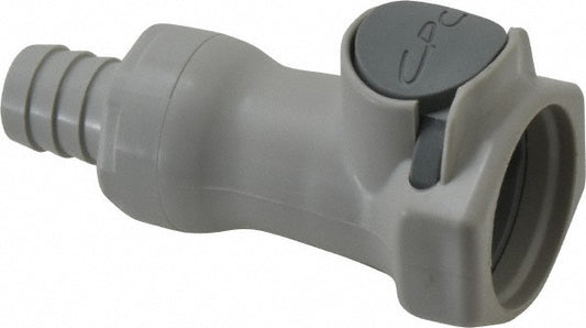CPC Colder Products HFC17812 3/8" Nominal Flow, 1/2" ID, Female, Inline Hose Barb-Female Socket