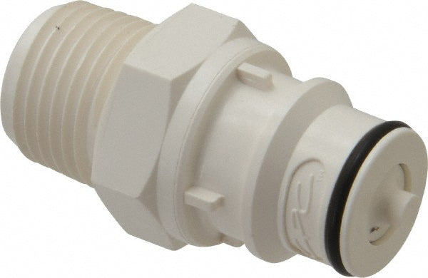 CPC Colder Products HFCD24835 3/8" Nominal Flow, 1/2 NPT Thread, Male, Inline Threaded-Male Plug
