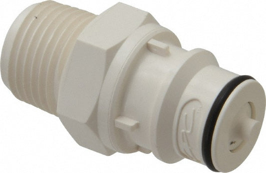 CPC Colder Products HFCD24835 3/8" Nominal Flow, 1/2 NPT Thread, Male, Inline Threaded-Male Plug