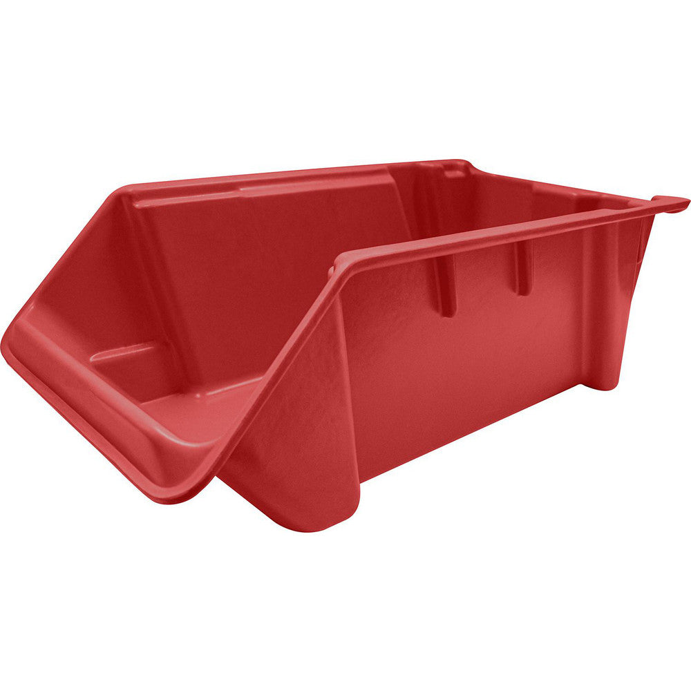 MFG Tray 8422085280 Bins Bin Style Hopper Front  Shape Rectangle  Overall Width (Inch) 12  Overall Length (Inch) 24  Overall Height (Inch) 8  Color Red