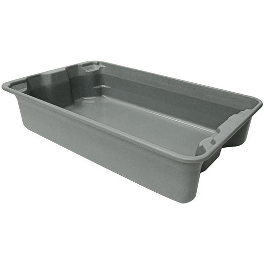 MFG Tray 7905085172 Totes & Storage Containers Container Type Stack & Nest  Overall Height 5.125  Overall Width 15  Overall Length 24.31  Load Capacity 150 lb  Lid Included No