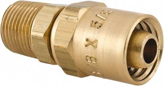 Dixon Valve & Coupling MSC1836106K 3/8 NPTF, Reusable Hose Male Fitting
