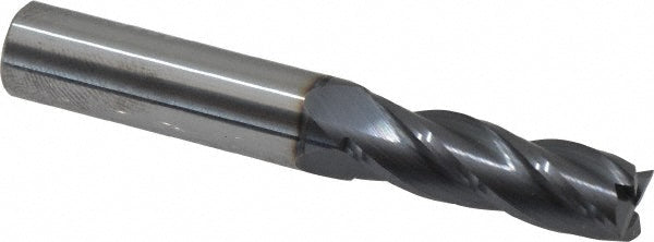 Kyocera SGS Precision Tools 30012 Square End Mill 11/32" Dia, 1" LOC, 4 Flute, Solid Carbide