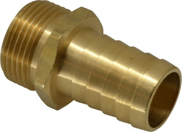 Dixon Valve & Coupling 5901616C Garden Hose Fitting 1" Hose, Standard Shank Male, 1" NH, Brass