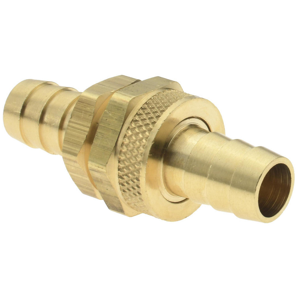Dixon Valve & Coupling MSC5891010K Garden Hose Fitting Short Shank Male/Female Set, 3/4" NH, Brass