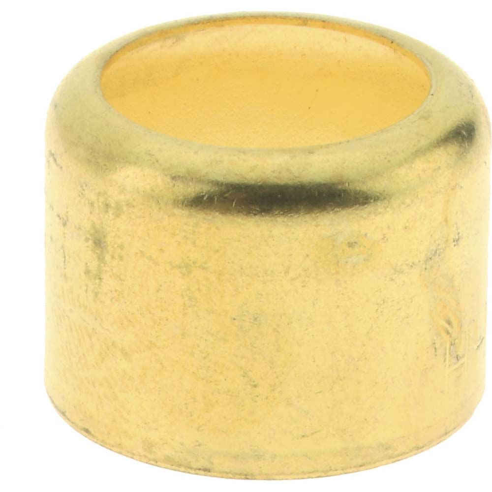 Dixon Valve & Coupling BFL650 0.65" ID Hose Ferrule Brass, 0.48" Long