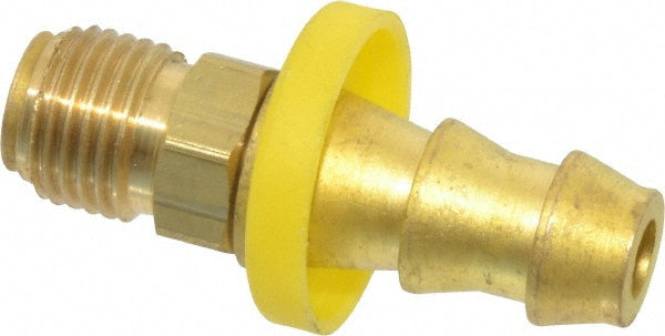 Dixon Valve & Coupling 2900608C Barbed Push-On Hose Male Connector 1/2" UN, Brass