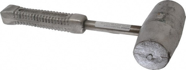 American Hammer AM10LNAG Non-Marring Hammer 10 lb, 2-1/2" Face Dia, Lead Alloy Head