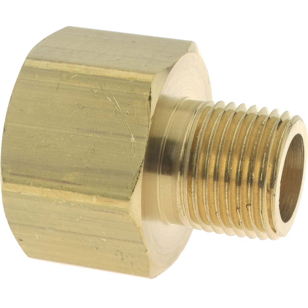 Dixon Valve & Coupling 3751208C Industrial Pipe Adapter 3/4" Female Thread, 1/2" Male Thread, MNPTF x FNPTF
