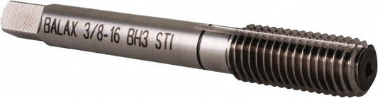 Balax 13543-000 Thread Forming STI Tap 3/8-16 UNC, H3, Bottoming, Bright Finish
