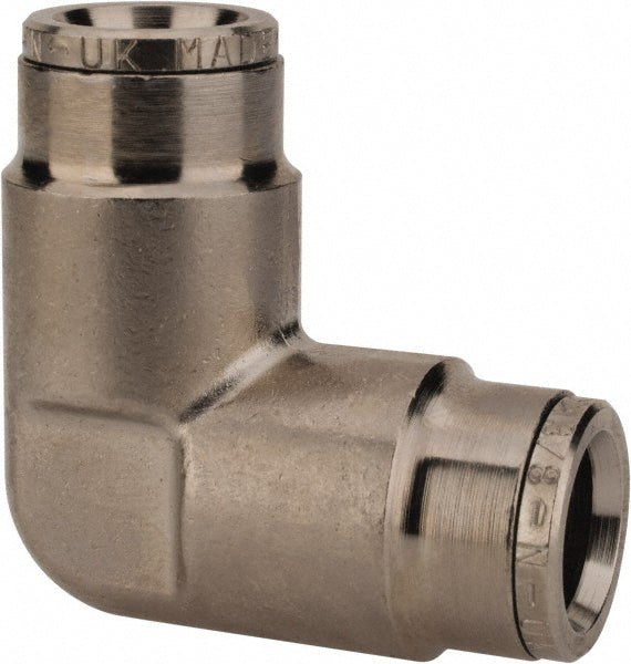 Norgren 120400600 Push-To-Connect Tube to Tube Tube Fitting Pneufit Union Elbow, 3/8" OD