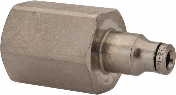 Norgren 124260128 Push-To-Connect Tube to Male & Tube to Male NPT Tube Fitting 1/4" Thread, 1/8" OD