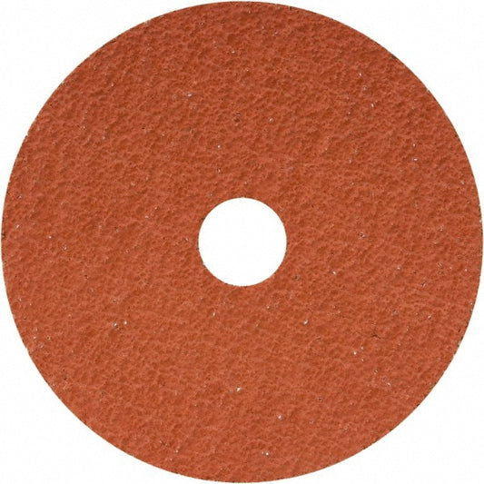 CGW Abrasives 48192 Fiber Disc 5" Disc Dia, 7/8" Hole, 36 Grit, Ceramic