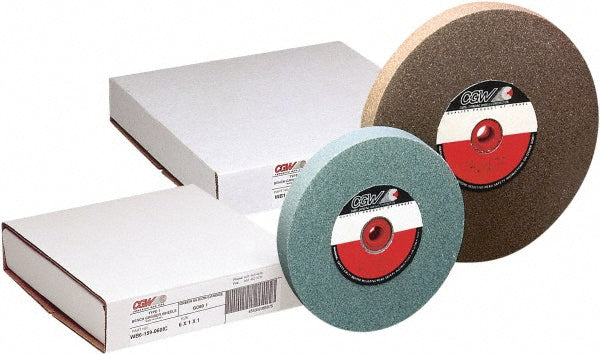 CGW Abrasives 38025 Bench & Pedestal Grinding Wheel 8" Dia, 1" Thick, 1-1/4" Hole Dia, Aluminum Oxide