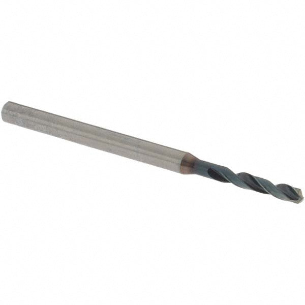 OSG HP243-0827 Screw Machine Length Drill Bit 2.10 mm (0.0827) Dia, 140 deg, Solid Carbide