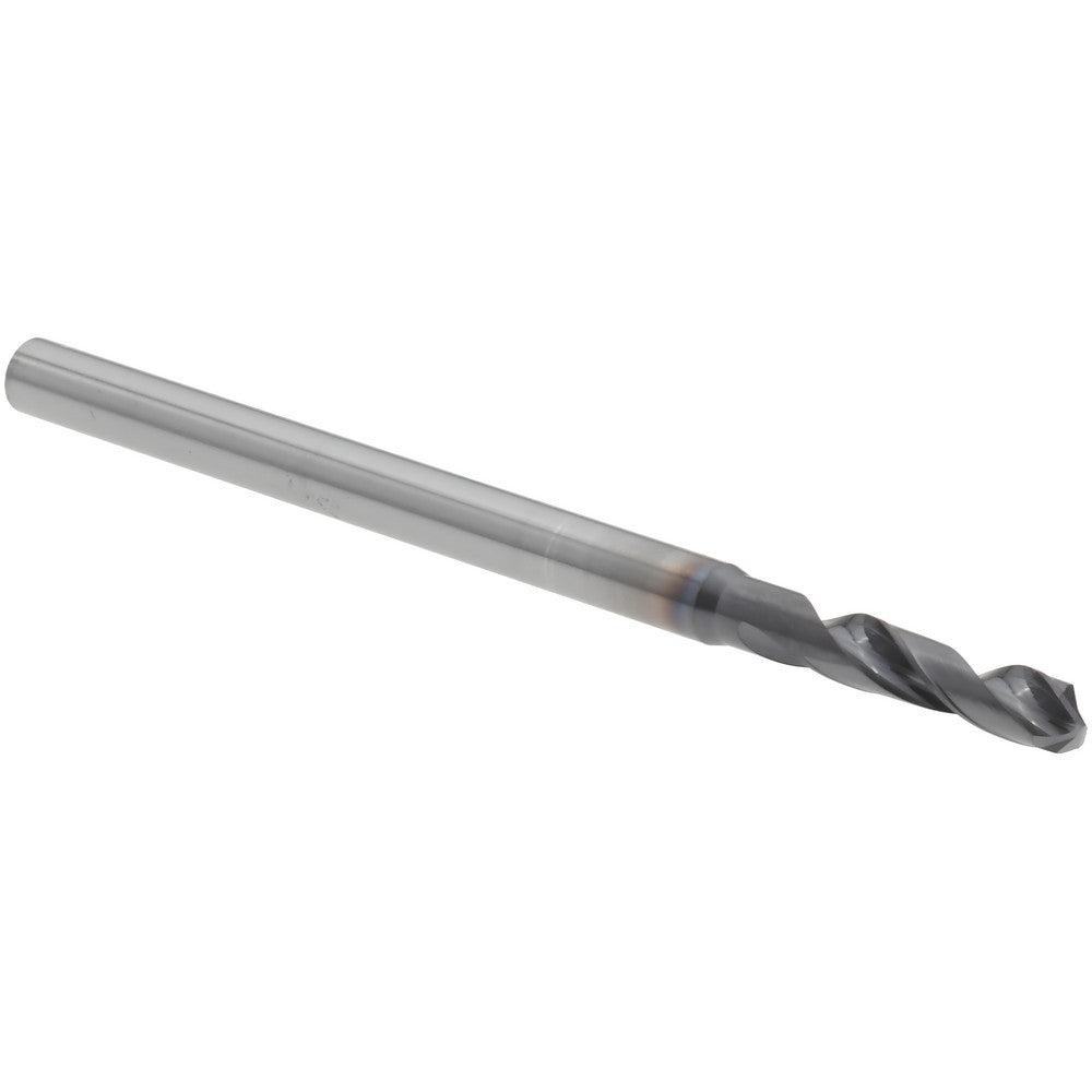 OSG 48172263 Micro Drill Bit 2.63 mm Dia, 140 deg Point, Solid Carbide