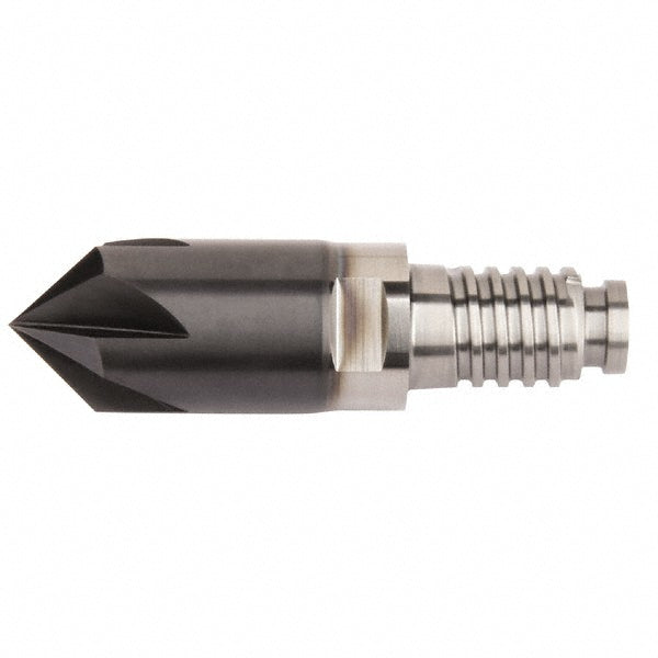 Kennametal 6127353 Corner Chamfer End Mill Head 5/8" Dia, 45 &deg, 1/8" LOC, 6 Flute