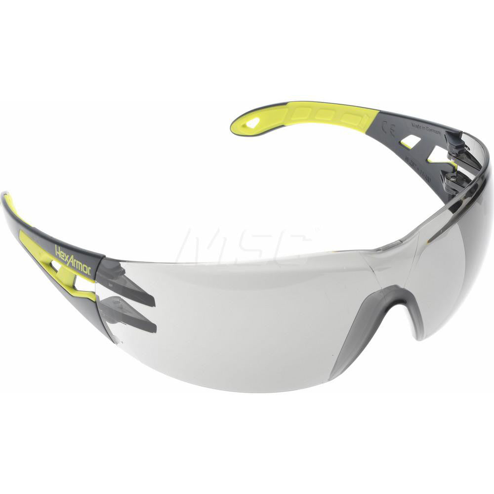 HexArmor 11-14001-02 Safety Glass Anti-Fog & Scratch-Resistant, Polycarbonate, Clear Lenses, Frameless