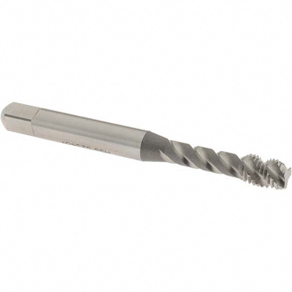 OSG 10900500 M5x0.80 Metric, 3 Flute, 50&deg Helix, Semi-Bottoming Chamfer, Bright Finish, High Speed Steel Spiral Flute STI Tap
