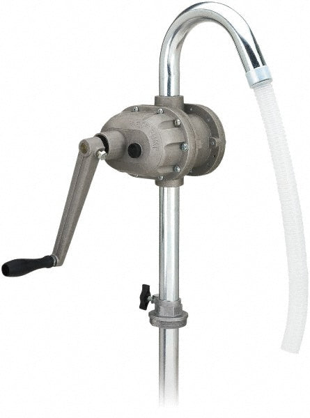 lumax LX-1322 Rotary Hand Pump 0.25 gal/TURN, Oil Lubrication, Aluminum & Steel