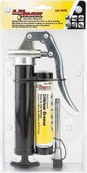 lumax LX-1172 Manual Grease Gun 3 oz Cartridge
