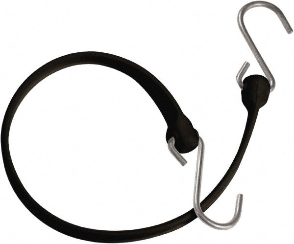 The Better Bungee MBBS24GBK Heavy-Duty Bungee Strap Tie Down Triangulated Galvanized S Hook, Non-Load Rated