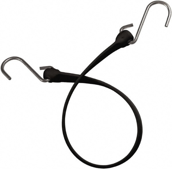 The Better Bungee MBBS24SBK Heavy-Duty Bungee Strap Tie Down Triangulated Stainless S Hook, Non-Load Rated