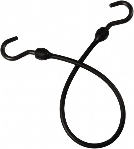 The Better Bungee MBBC12NBK Bungee Cord Tie Down Overmolded Nylon Hook, Non-Load Rated