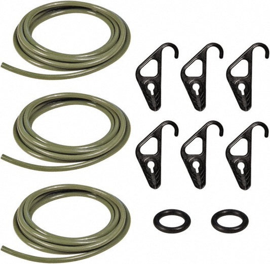 The Better Bungee MBBCC1/4MG Cargo Control 10' OAL, 1/4" Head Dia, 6 Hooks