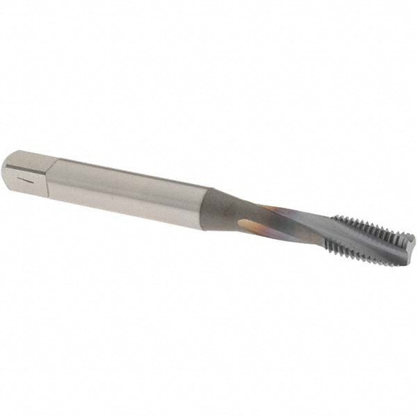 OSG 1716408 #10-32 UNF, 3 Flute, 45&deg Helix, Semi-Bottoming Chamfer, V Finish, Powdered Metal Spiral Flute STI Tap