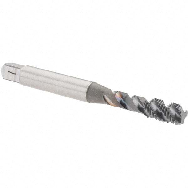 OSG 0145908 #10-32 UNF, 3 Flute, 45&deg Helix, Bottoming Chamfer, V Finish, High Speed Steel Spiral Flute STI Tap