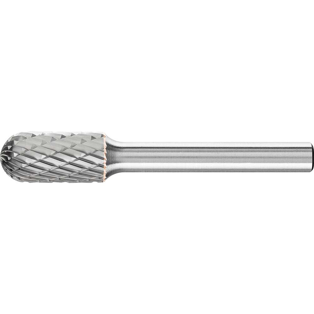 PFERD 21724422 Abrasive Bur SC-3, 3/8" Cut Dia, Ball Nose Cylinder, Double Cut