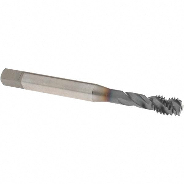 OSG 1650511608 Spiral Flute Tap 3/8-16 UNC, 3 Flutes, Bottoming, 3B Class of Fit, Powdered Metal, V Coated
