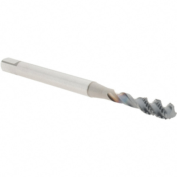 OSG 1650510108 Spiral Flute Tap #10-32 UNF, 3 Flutes, Bottoming, 2B Class of Fit, Powdered Metal, V Coated