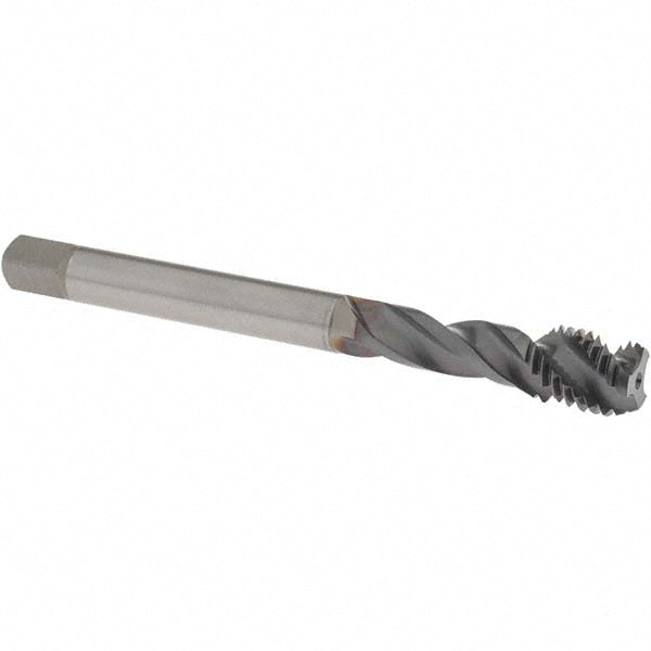 OSG 1650013008 Spiral Flute Tap M12x1.75 Metric Coarse, 3 Flutes, Bottoming, 6H Class of Fit, Powdered Metal, V Coated
