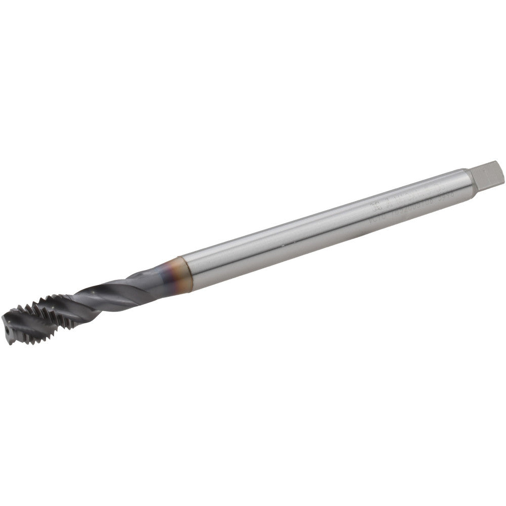 OSG 1652005108 Spiral Flute Tap M10x1.50 Metric, 3 Flutes, Semi-Bottoming, 6H Class of Fit, Powdered Metal, TICN Coated
